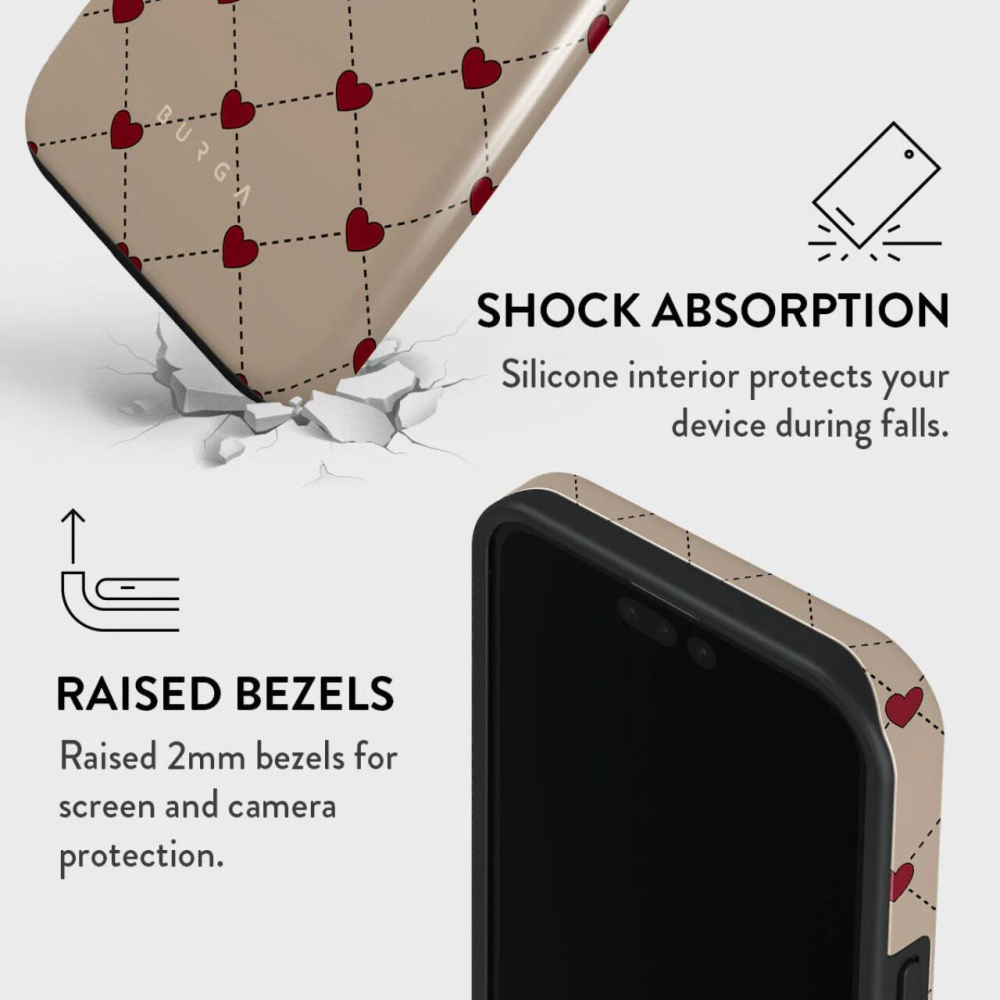 Burga Husa Dual Layer Love Letter iPhone 15 Pro [3]
