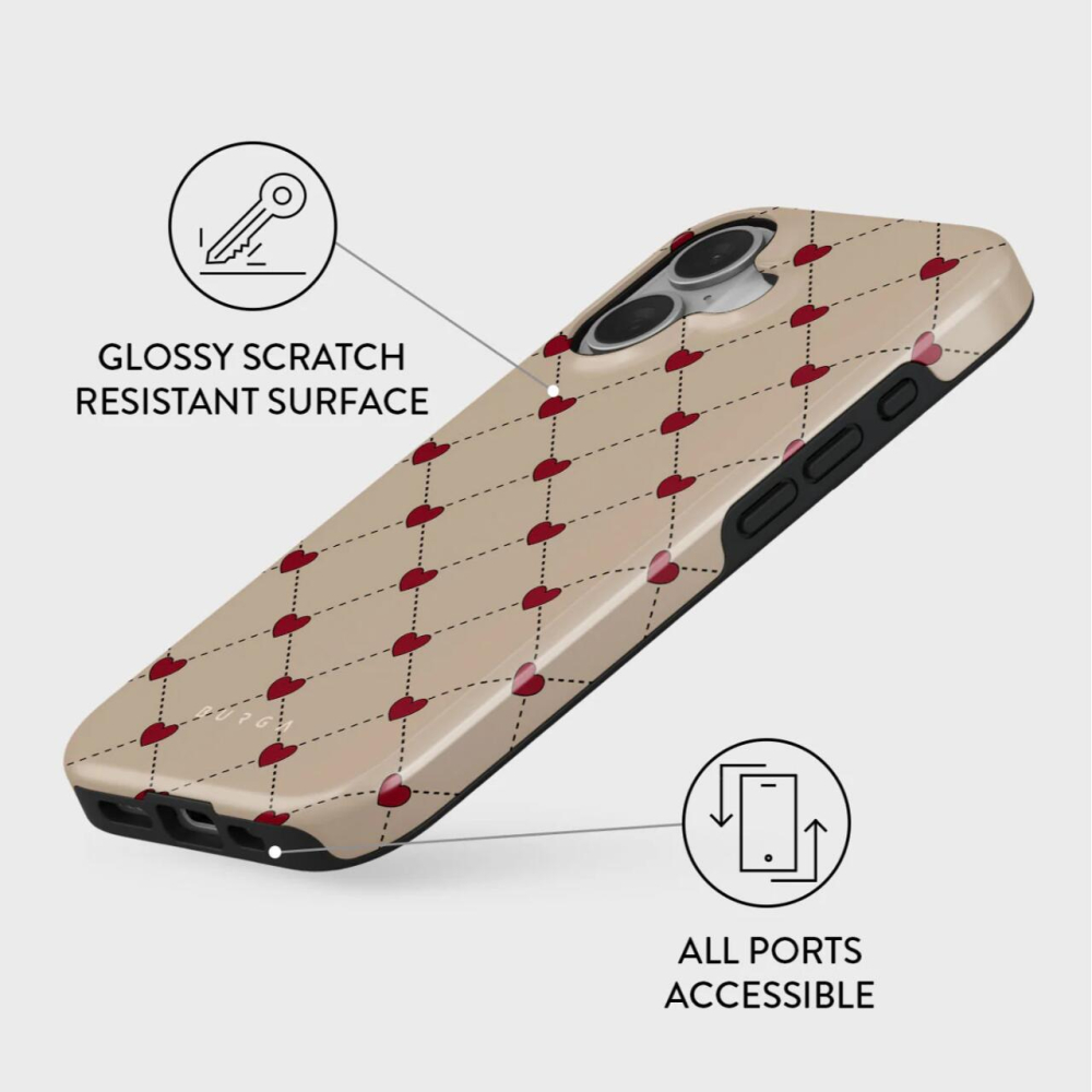 Burga Husa Dual Layer Love Letter iPhone 16 [2]
