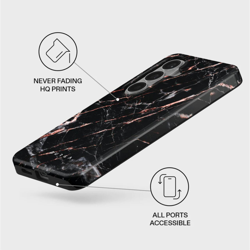 Burga Husa Dual Layer Magnetic Rose Gold Marble Samsung Galaxy S26 Plus [2]