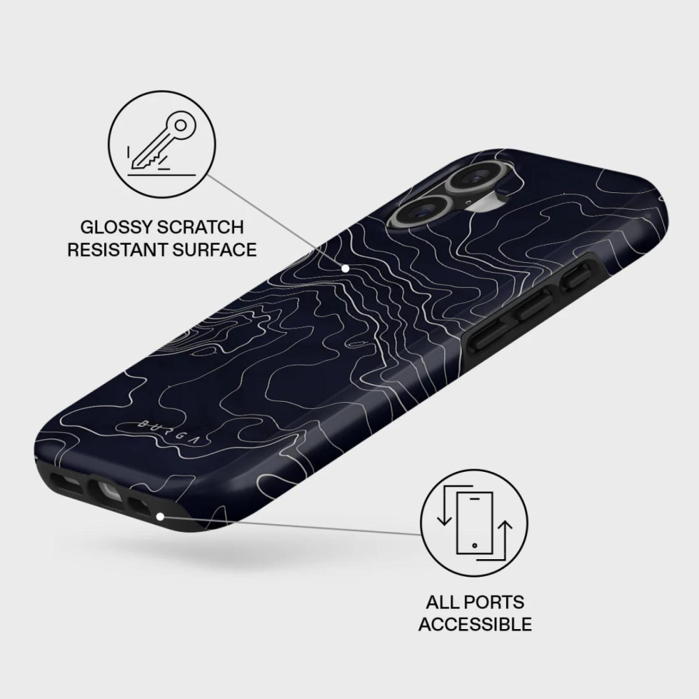 Burga Husa Dual Layer Magsafe Drifting Shores Line iPhone 17 [2]