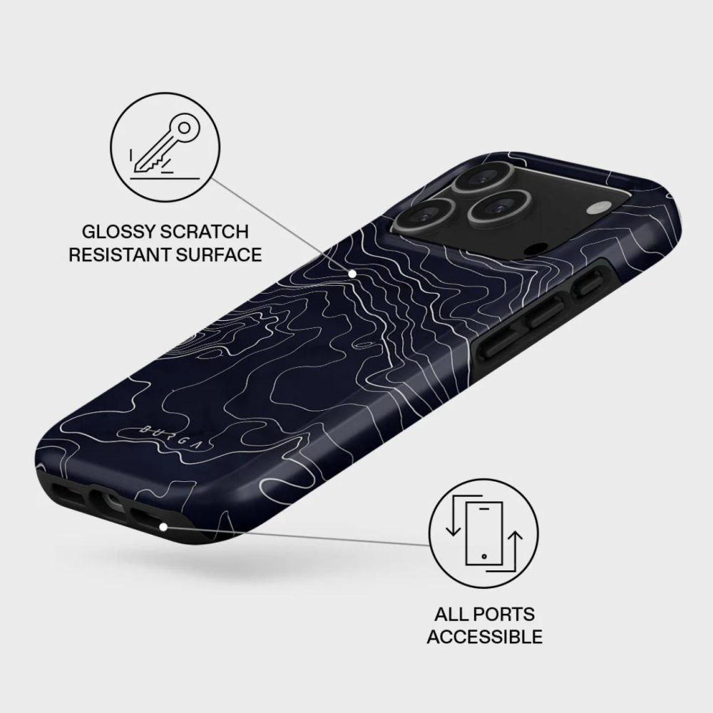 Burga Husa Dual Layer Magsafe Drifting Shores Line iPhone 17 Pro [2]
