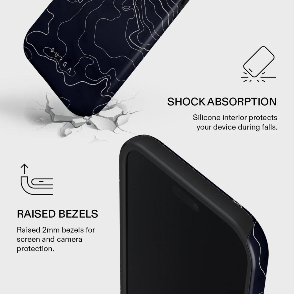 Burga Husa Dual Layer Magsafe Drifting Shores Line iPhone Air [3]