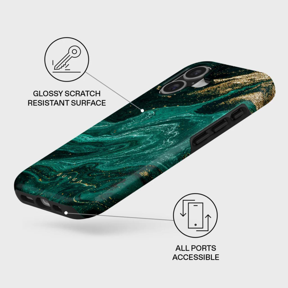 Burga Husa Dual Layer Magsafe Emerald Pool iPhone 17 [2]