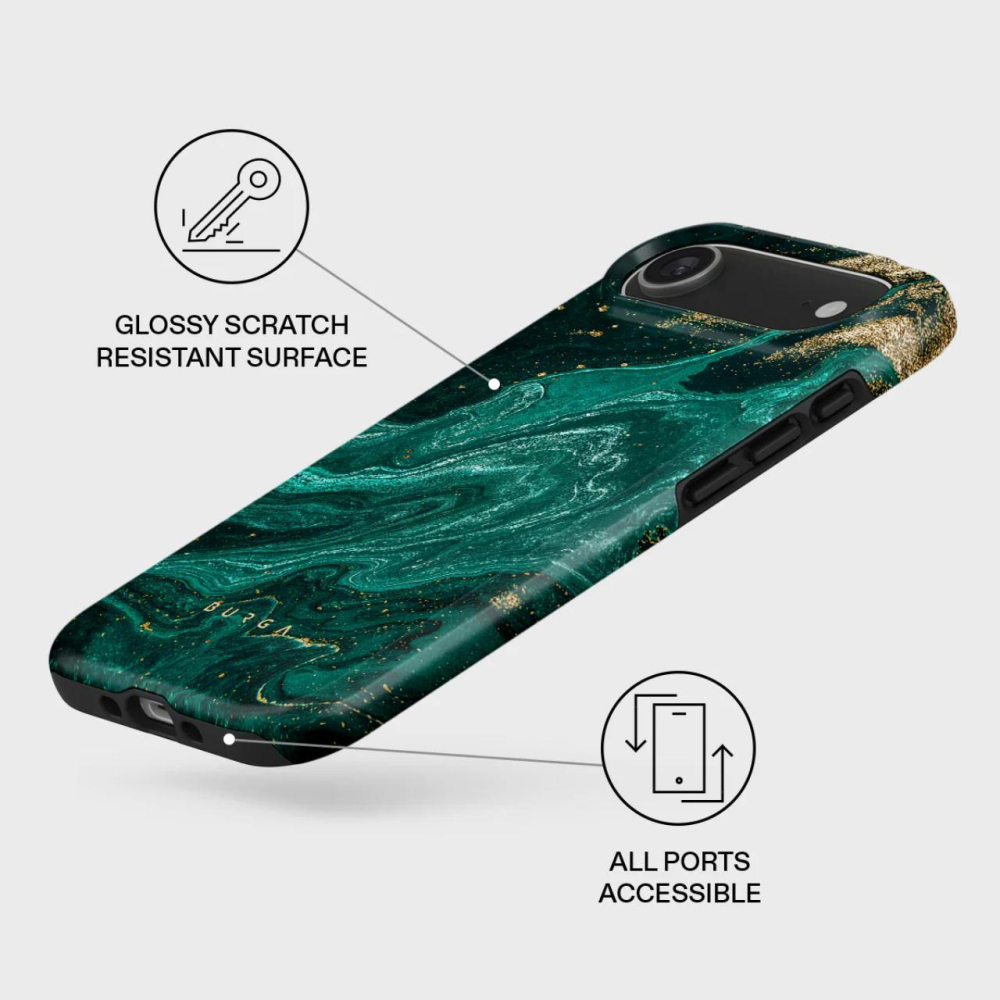Burga Husa Dual Layer Magsafe Emerald Pool iPhone Air [2]
