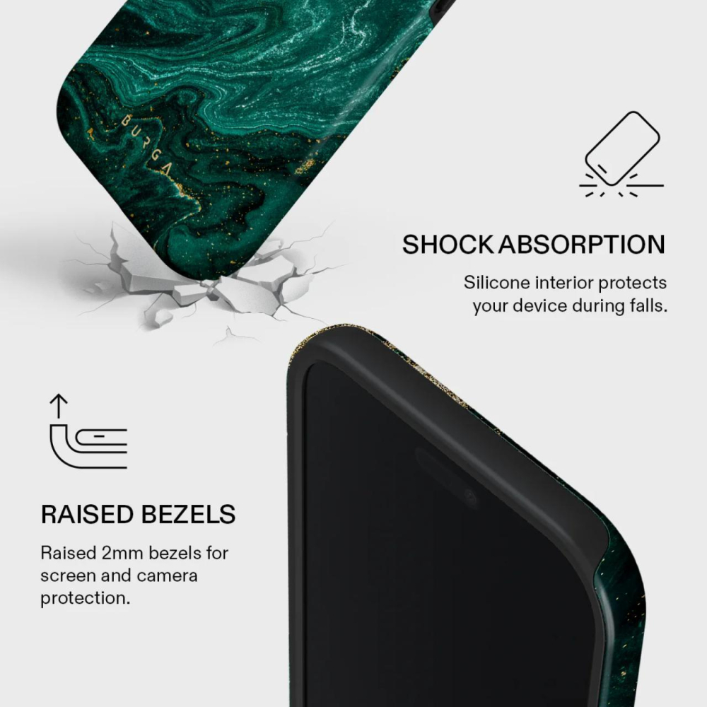 Burga Husa Dual Layer Magsafe Emerald Pool iPhone Air [3]