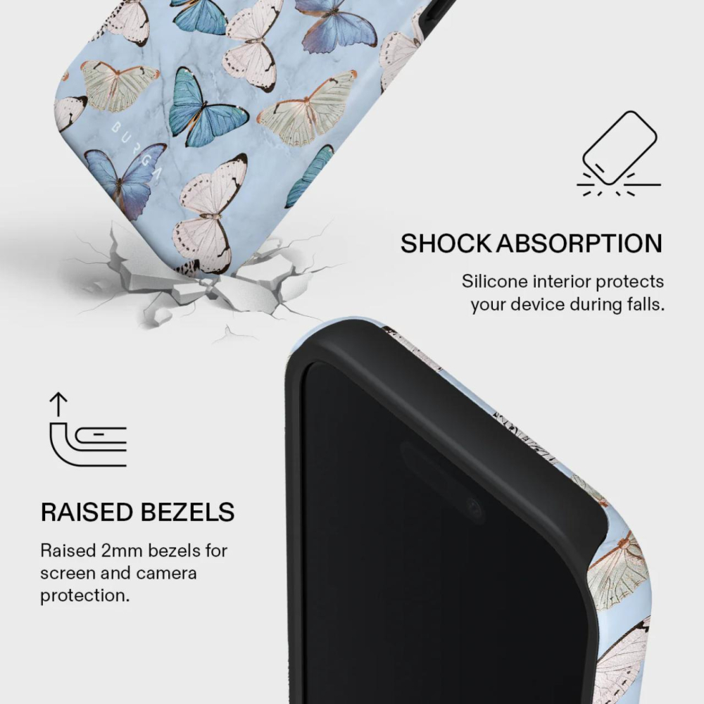 Burga Husa Dual Layer Magsafe Give Me Butterflies iPhone 17 [3]