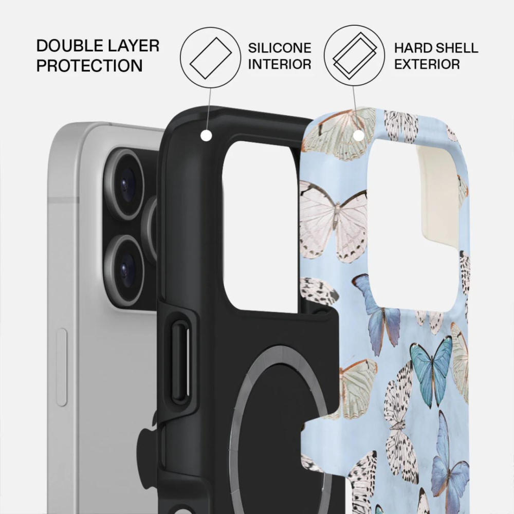 Burga Husa Dual Layer Magsafe Give Me Butterflies iPhone 17 Pro [3]