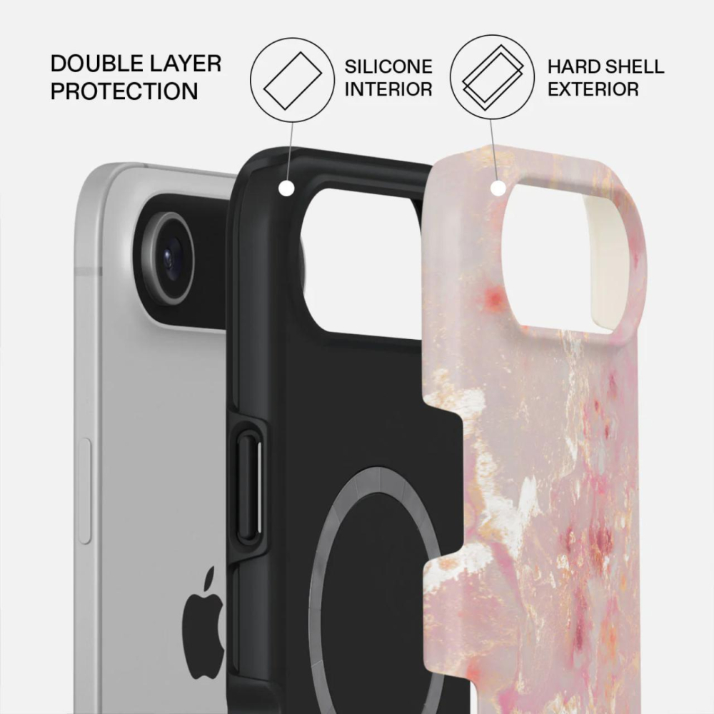 Burga Husa Dual Layer Magsafe Golden Coral iPhone Air [2]