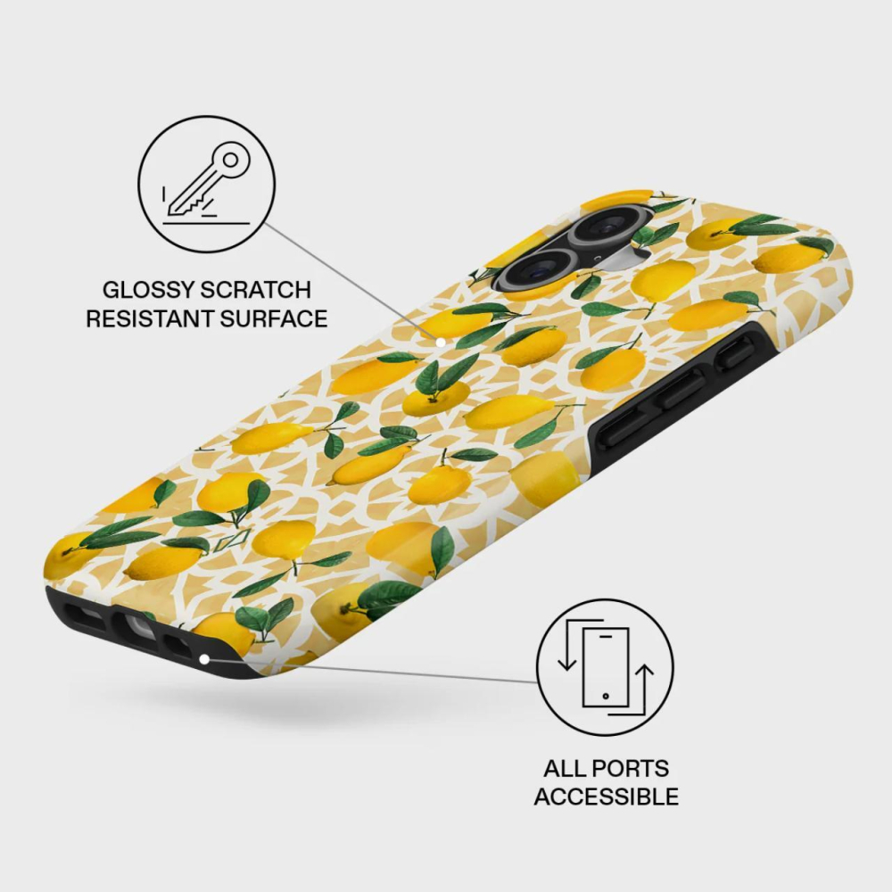 Burga Husa Dual Layer Magsafe Lemon Juice iPhone 17 [2]
