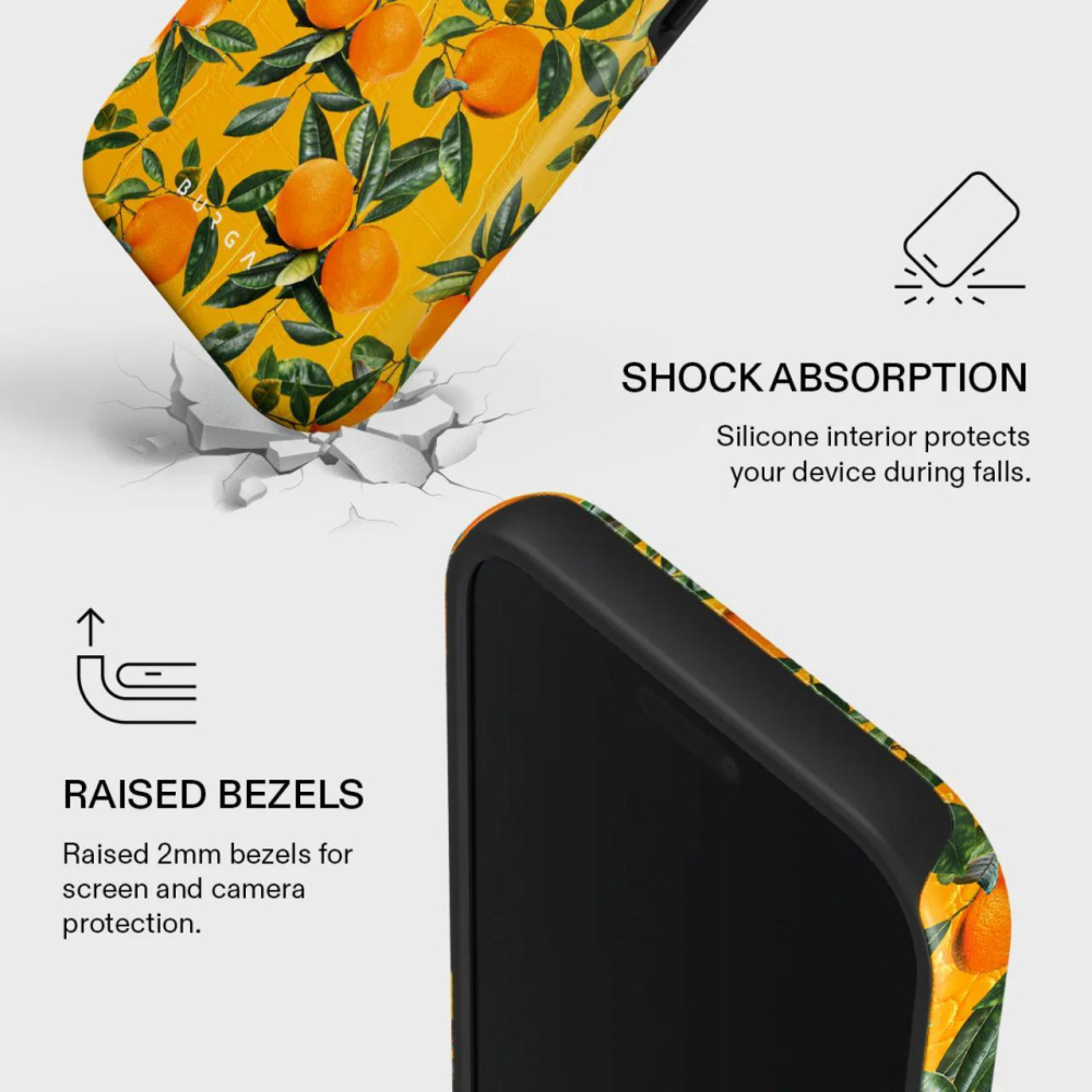 Burga Husa Dual Layer Magsafe Orange Lemonade iPhone 17 Pro Max [3]