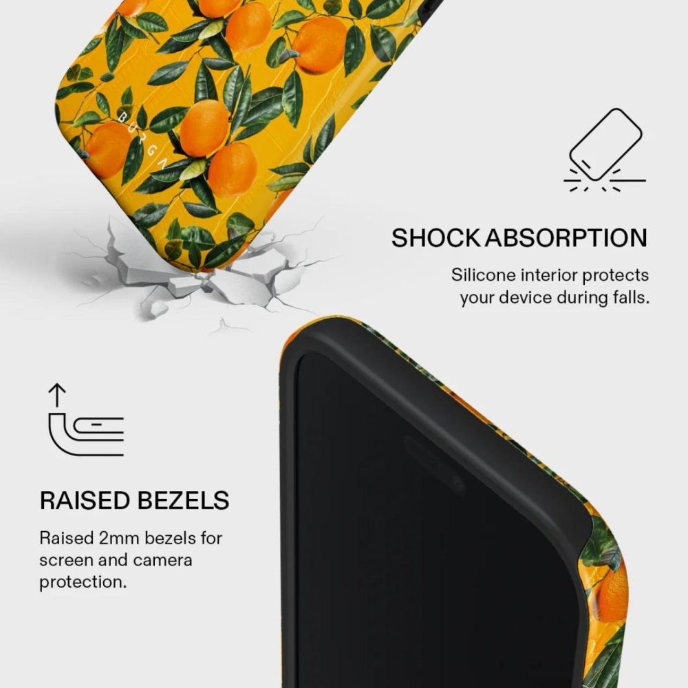 Burga Husa Dual Layer Magsafe Orange Lemonade iPhone Air [3]