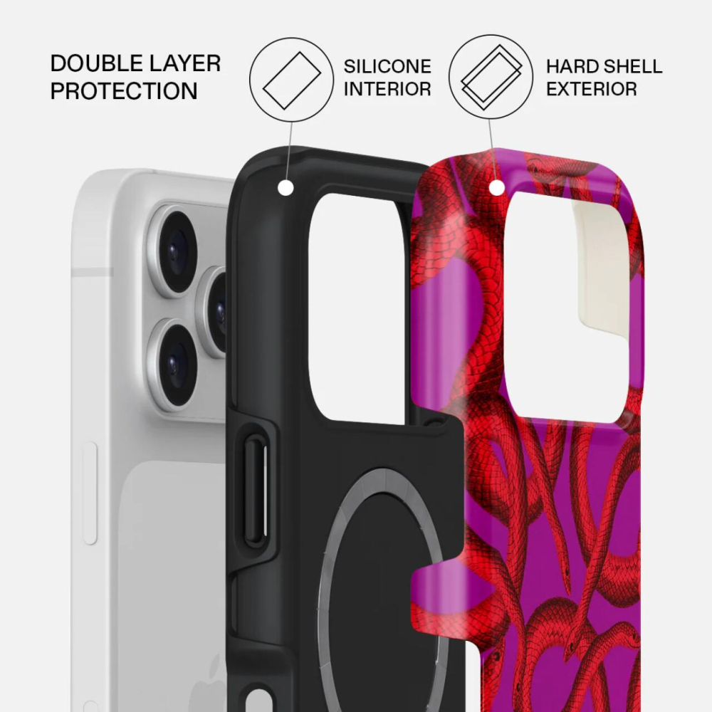 Burga Husa Dual Layer Magsafe Watch Out iPhone 17 Pro Max [3]