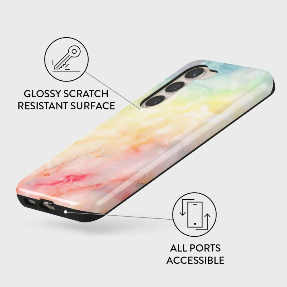 Burga Husa Dual Layer New Flame Rainbow Samsung Galaxy S23 [2]