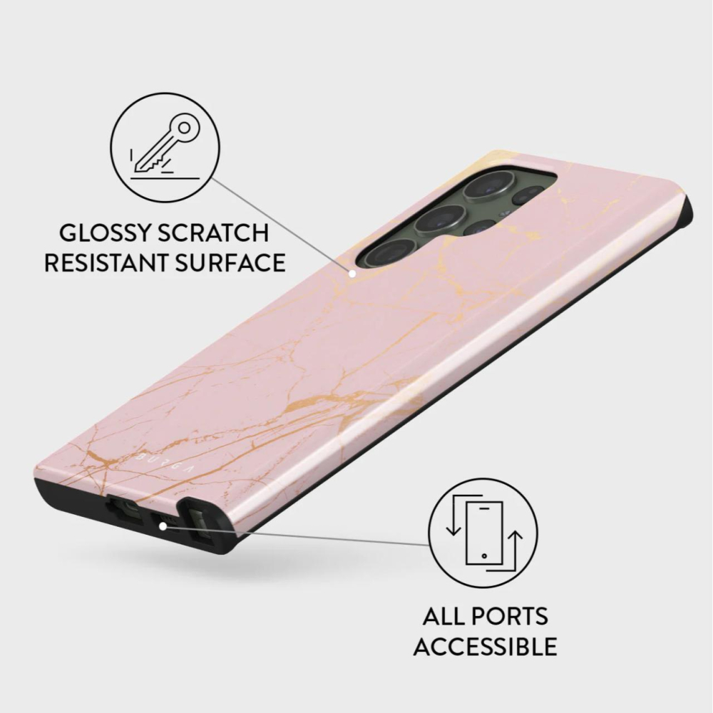 Burga Husa Dual Layer Peachy Gold Samsung Galaxy S23 Ultra [2]