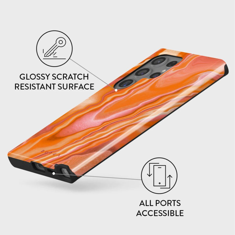 Burga Husa Dual Layer Retro Glow Samsung Galaxy S24 Ultra [2]