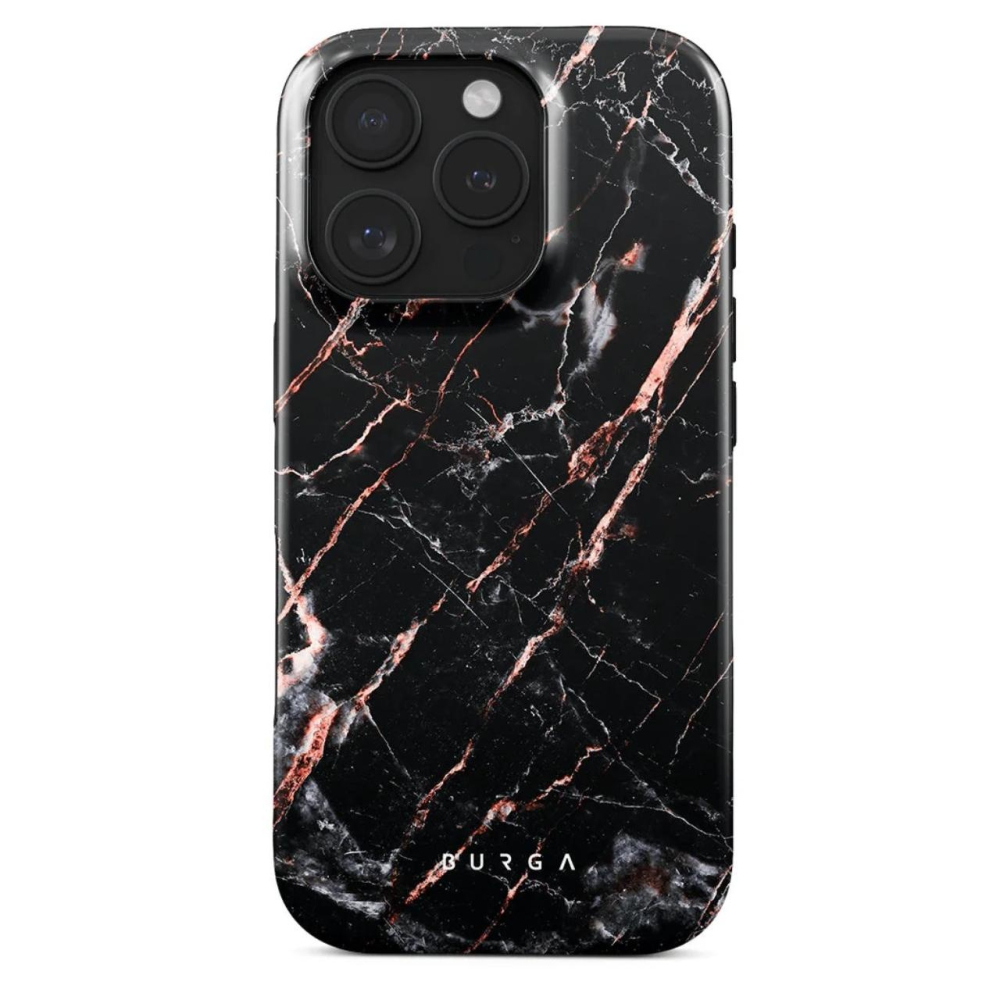 Burga Husa Dual Layer Rose Gold Marble iPhone 16 Pro [6]