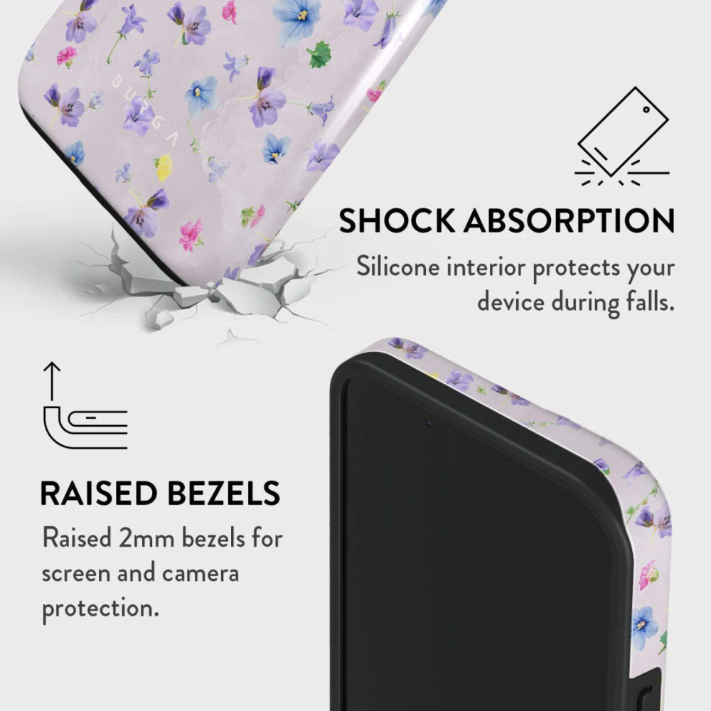 Burga Husa Dual Layer Wildflower iPhone 15 [3]