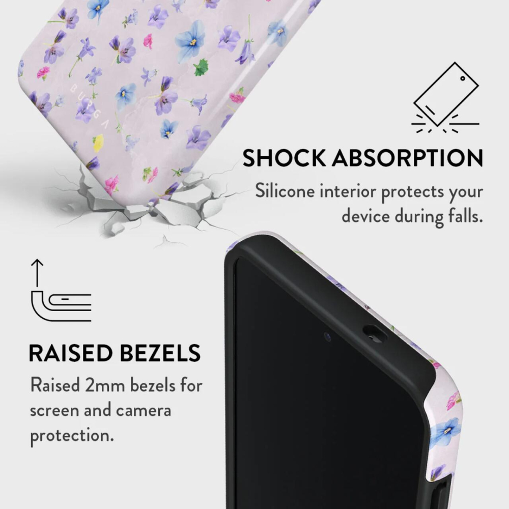 Burga Husa Dual Layer Wildflower Samsung Galaxy S25 [3]