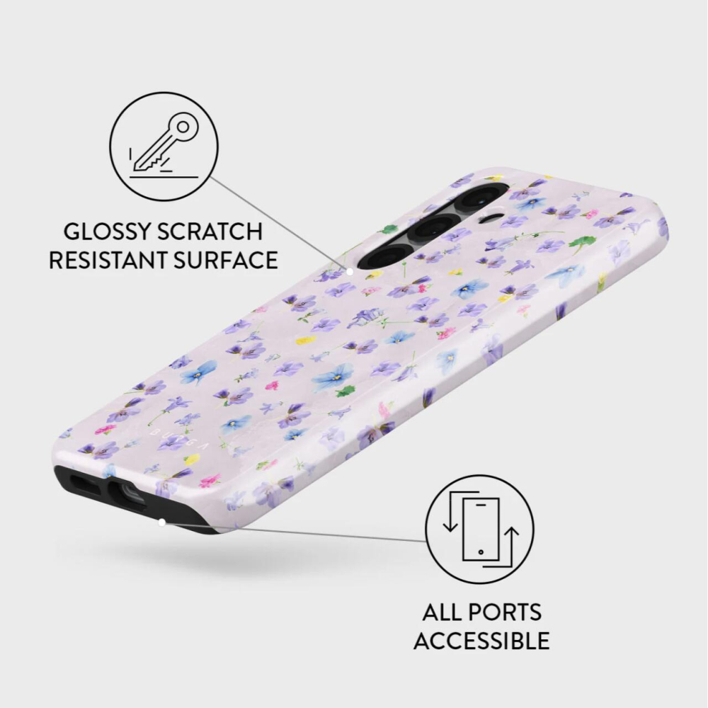 Burga Husa Dual Layer Wildflower Samsung Galaxy S25 [2]