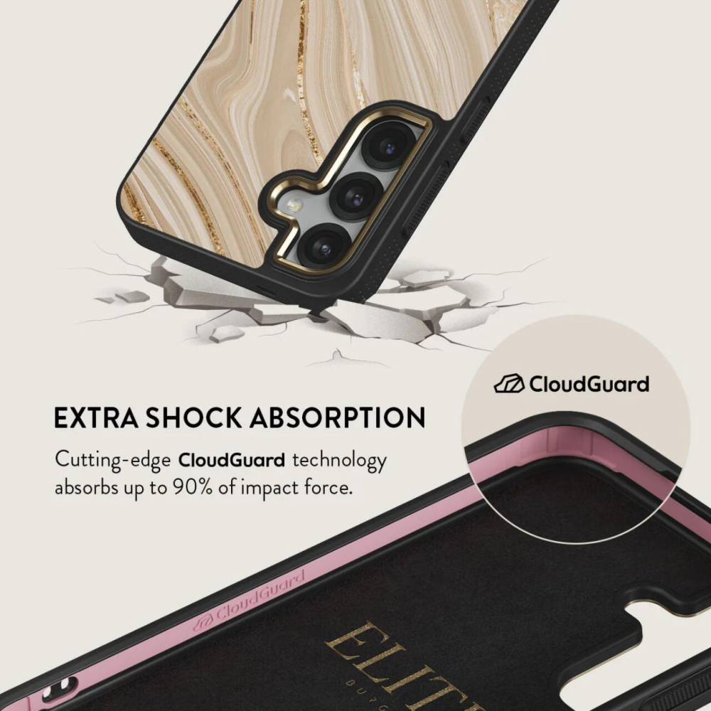 Burga Husa Elite Gold Full Glam Samsung Galaxy S25 [2]