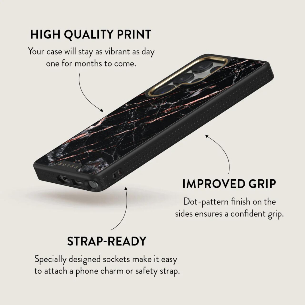 Burga Husa Elite Gold Rose Gold Marble Samsung Galaxy S25 Ultra [4]