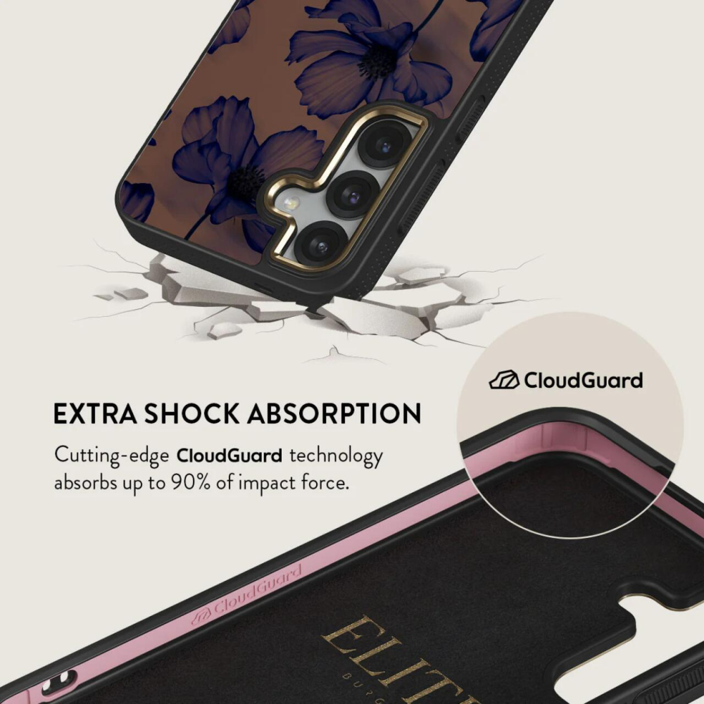 Burga Husa Elite Gold Velvet Night Samsung Galaxy S25 [2]