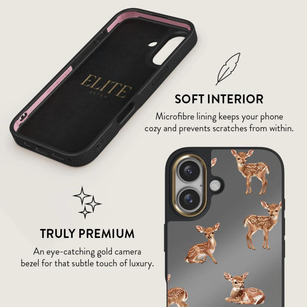 Burga Husa Elite Mirror Magsafe Gold Bambi iPhone 16 [6]