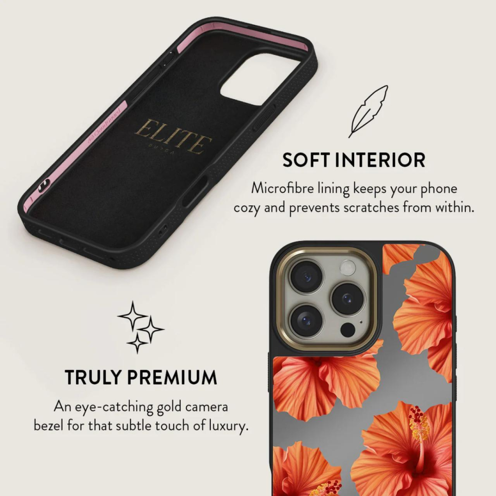Burga Husa Elite Mirror Magsafe Gold Bonita iPhone 16 Pro [6]