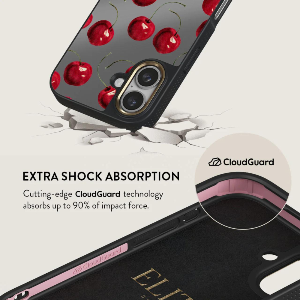 Burga Husa Elite Mirror Magsafe Gold Cherrybomb iPhone 16 [6]