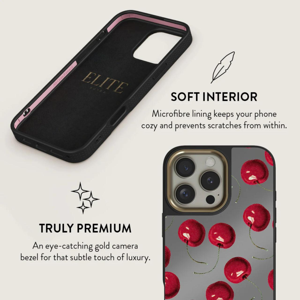 Burga Husa Elite Mirror Magsafe Gold Cherrybomb iPhone 16 Pro [5]