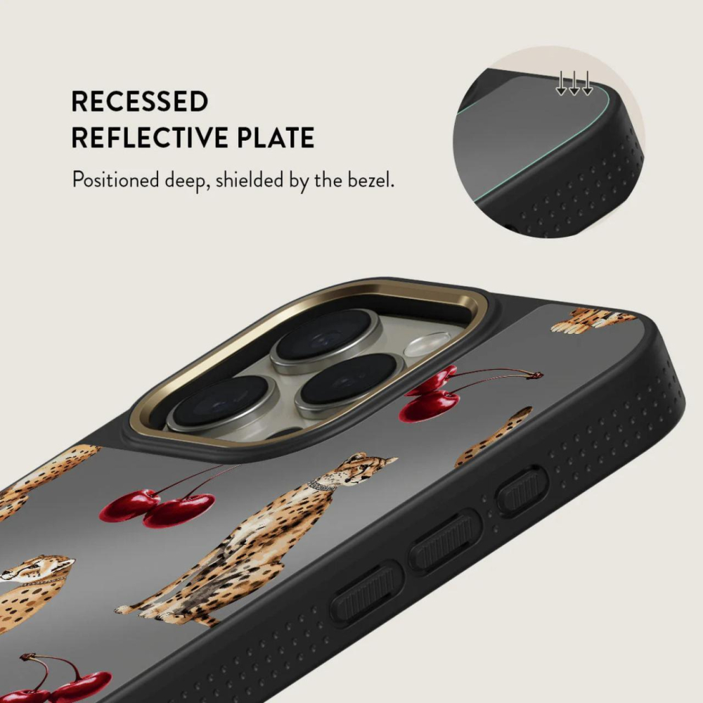 Burga Husa Elite Mirror Magsafe Gold Cougar iPhone 16 Pro Max [3]