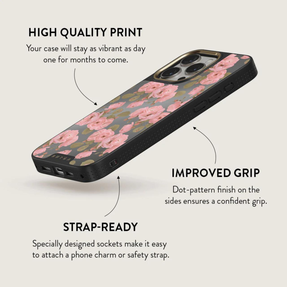 Burga Husa Elite Mirror Magsafe Gold Desert Rose iPhone 15 Pro Max [5]