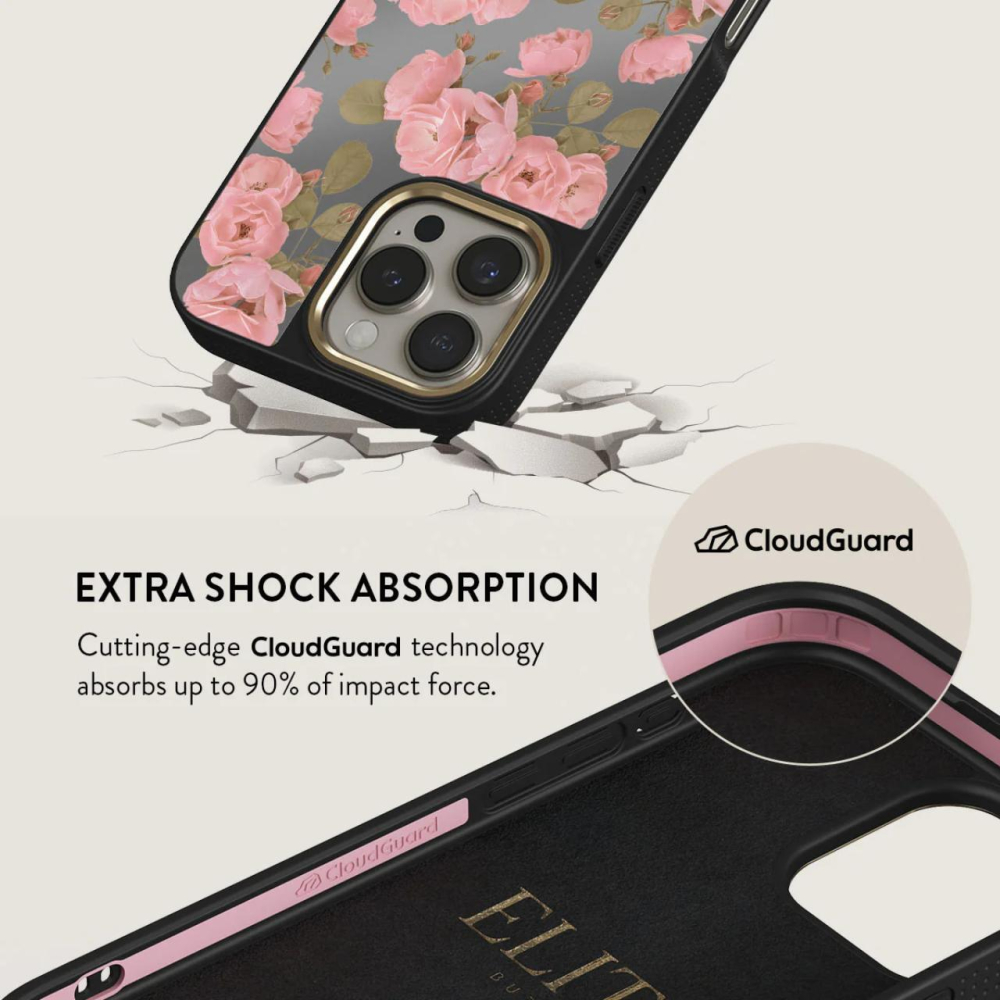 Burga Husa Elite Mirror Magsafe Gold Desert Rose iPhone 16 Pro Max [2]