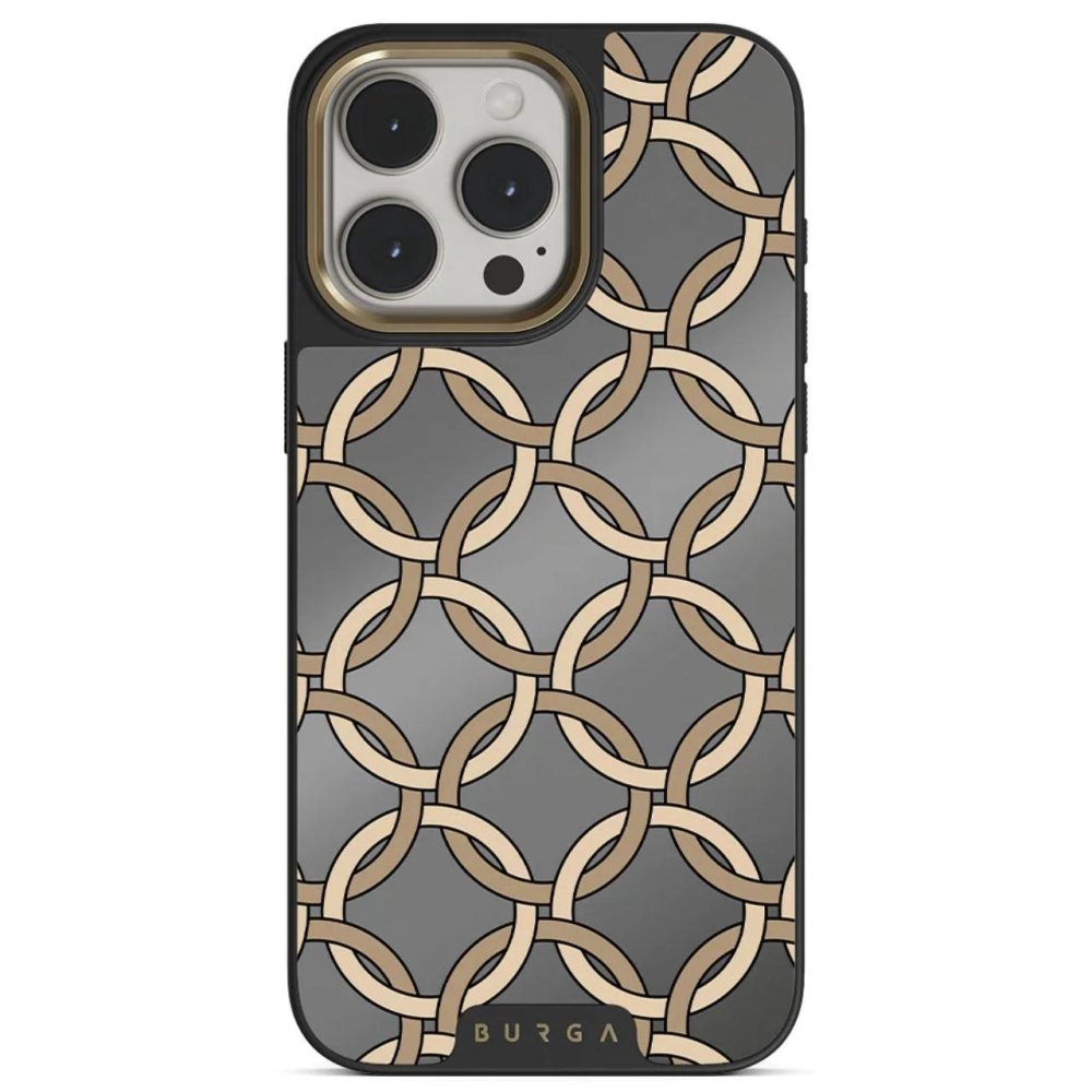 Burga Husa Elite Mirror Magsafe Gold Heritage iPhone 15 Pro [8]