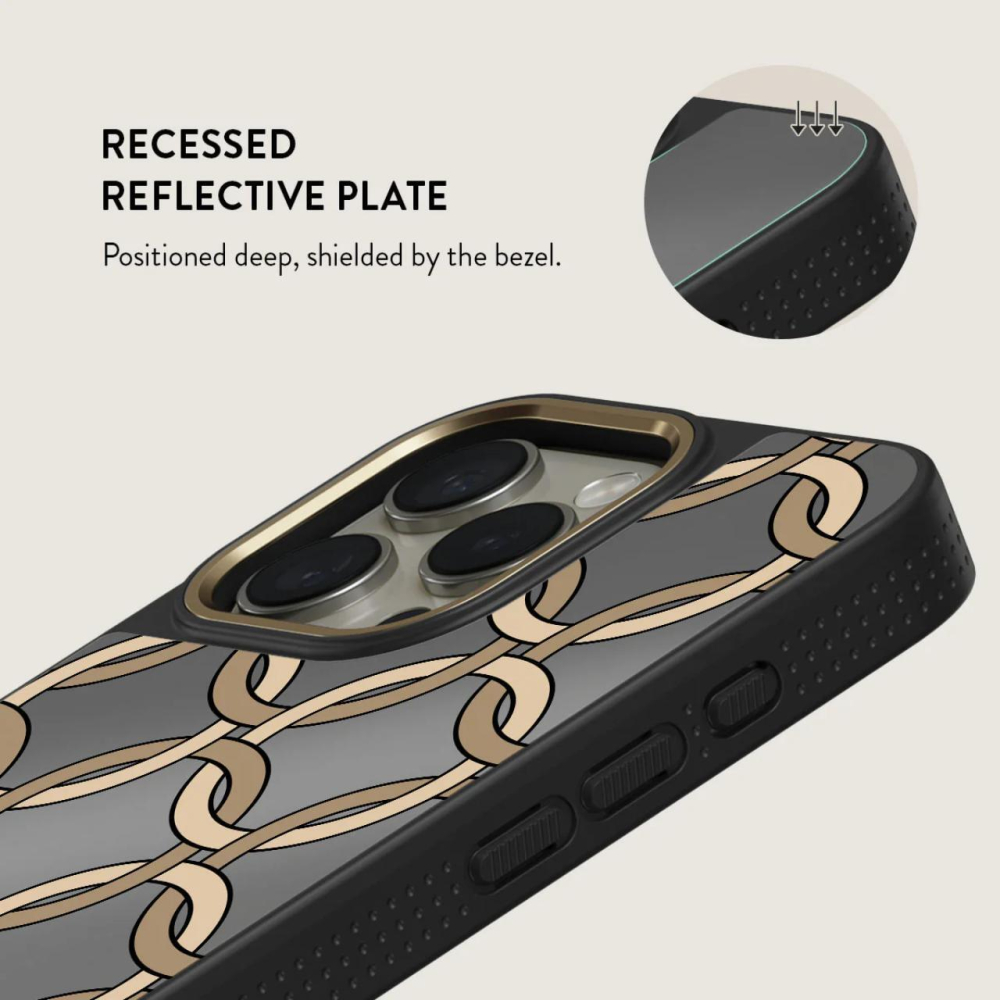 Burga Husa Elite Mirror Magsafe Gold Heritage iPhone 16 Pro Max [3]