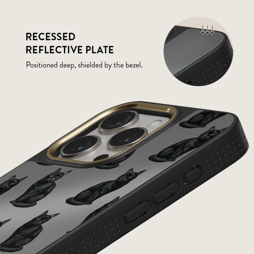 Burga Husa Elite Mirror Magsafe Gold Salem iPhone 15 Pro Max [3]