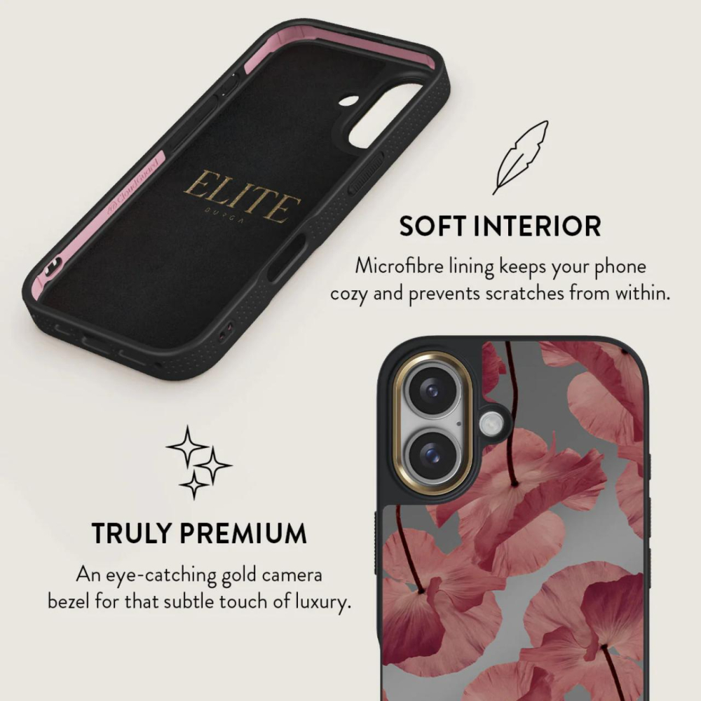 Burga Husa Elite Mirror Magsafe Gold Tender Kiss iPhone 16 [6]