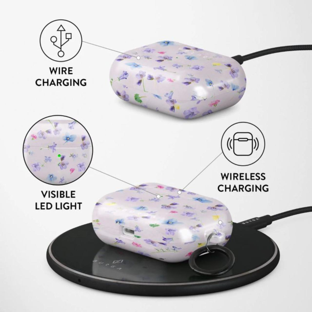 Burga Husa Hard Shell Wildflower Airpods Pro [2]