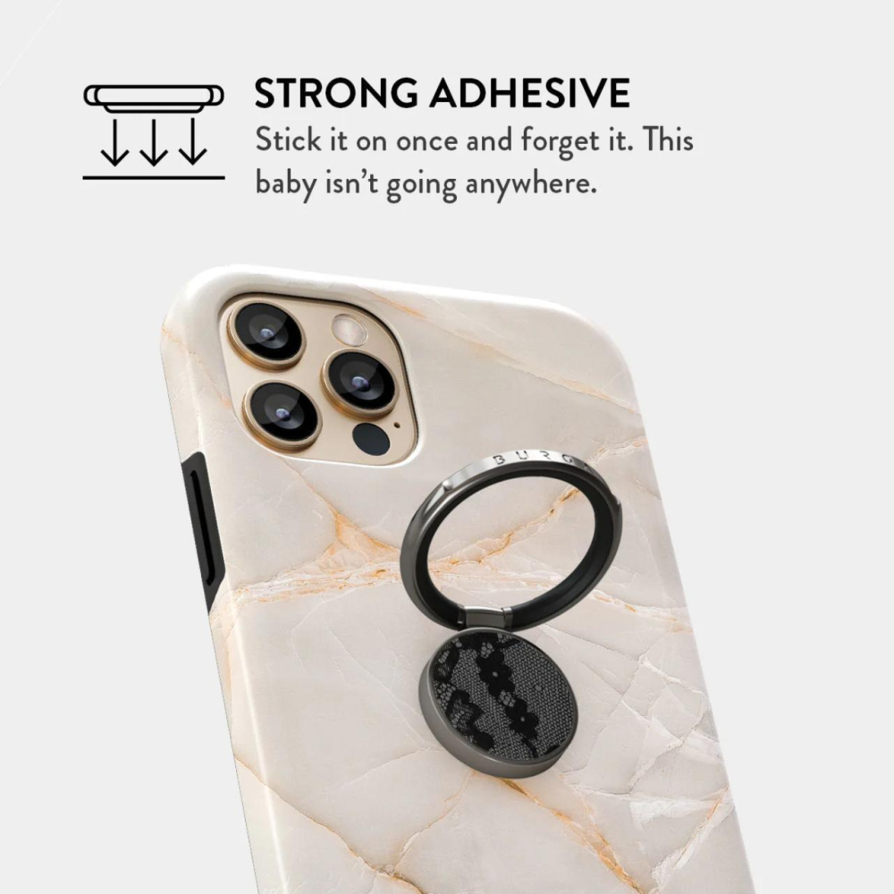 Burga Inel pentru telefon Gunmetal Magnetic [4]