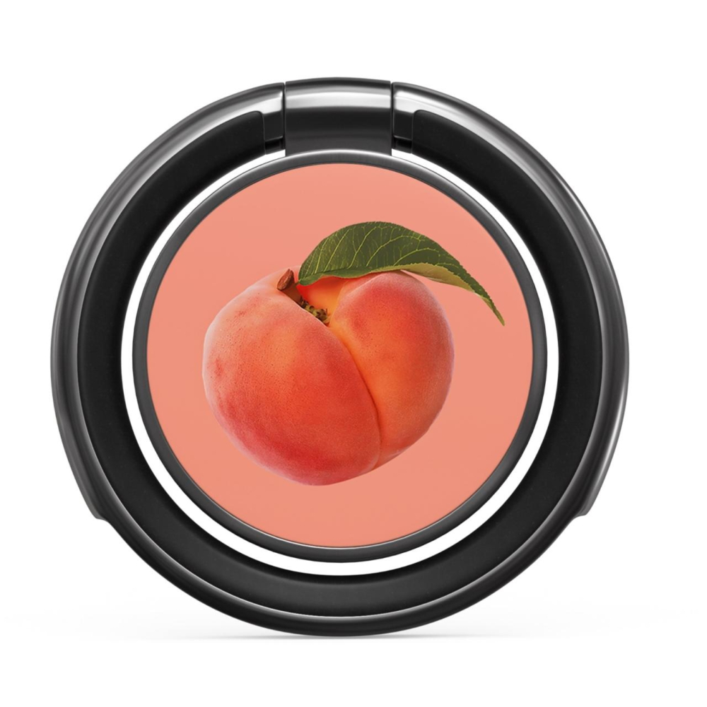Burga Inel pentru telefon Gunmetal Peachy [3]