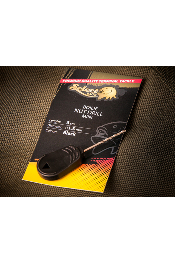 Burghiu Select Baits Boilie and Nut Drill Mini Black (negru) [2]