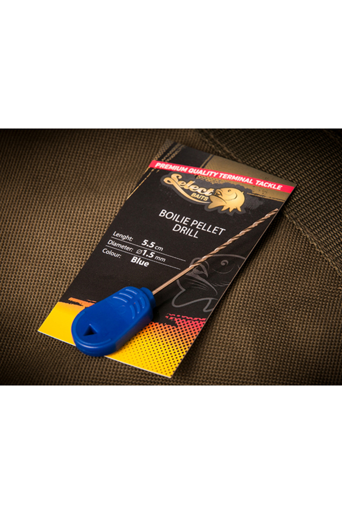 Burghiu Select Baits Boilie and Pellet  Drill 1.5mm Blue 1.5mm [2]