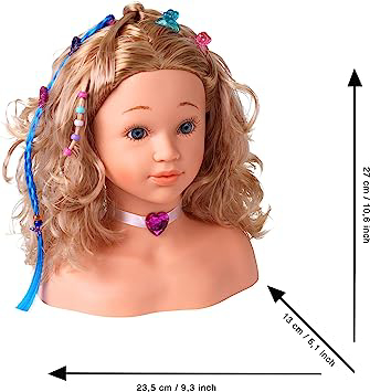 Bust Princess Coralie pentru machiat si coafat - mare, Jucarie [4]