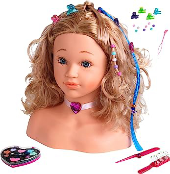 Bust Princess Coralie pentru machiat si coafat - mare, Jucarie [3]