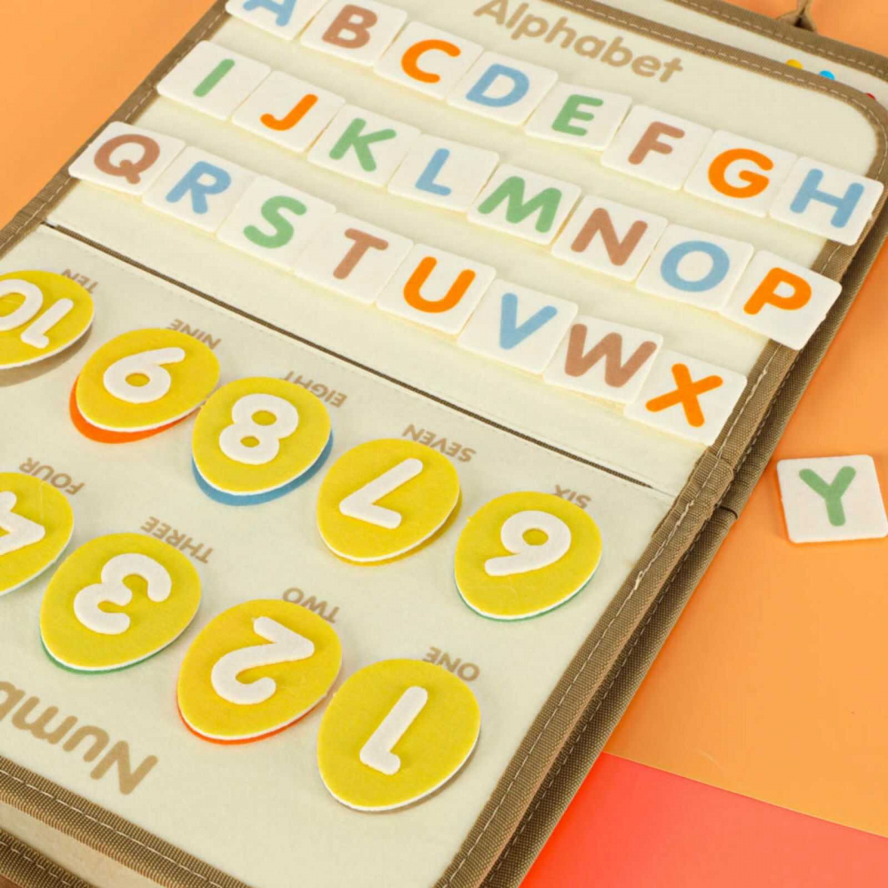 Busy Board Montessori cu Activitati si Dinozauri, Jucarie Senzoriala Portabila, 3 ani+ [11]