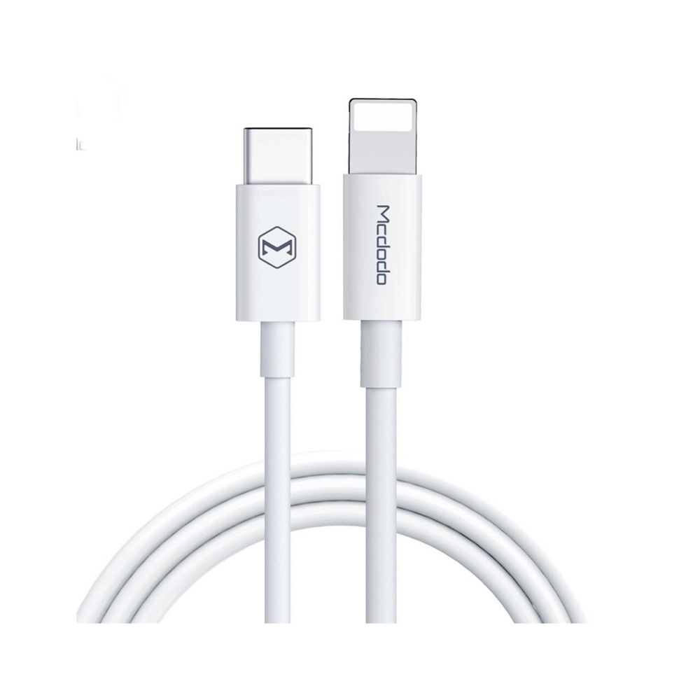 Cablu Lightning la Type-C Mcdodo Element Series 1m, White [4]