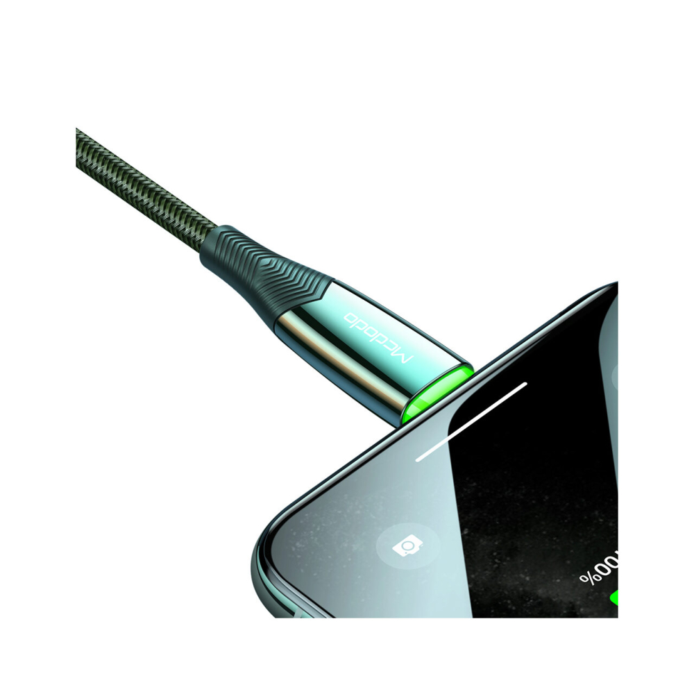Cablu Lightning Mcdodo Shark Series Green [4]