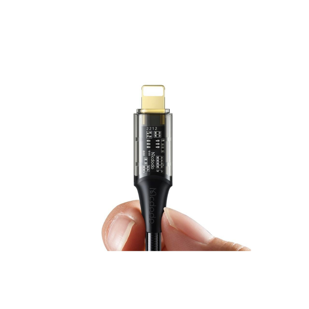 Cablu Mcdodo Amber Series Fast Charging Type-C la Lightning ,36W, 1,2m Black [1]