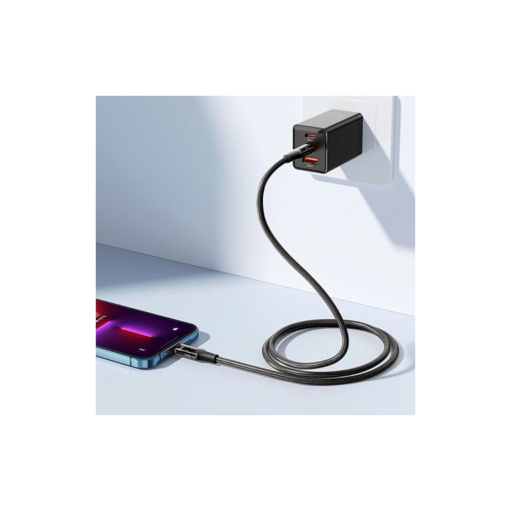 Cablu Mcdodo Amber Series Fast Charging Type-C la Lightning ,36W, 1,2m Black [3]