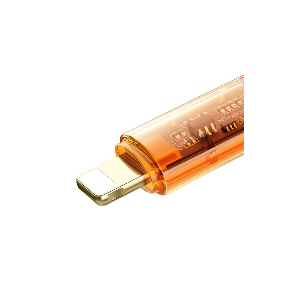 Cablu Mcdodo Amber Series Fast Charging Type-C la Lightning ,36W, 1,2m Orange [3]